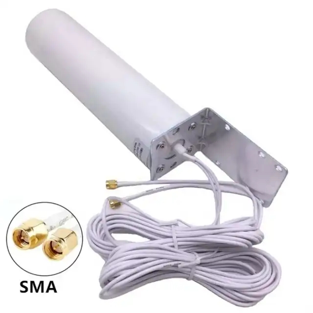 10 Meters Double Wire SMA/TS9/CRC9 Outdoor 698-960MHz 1710-2700mhz 3G 4G LTE Wireless Router Network Antenna 