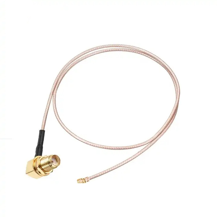  U.FL To SMA Female Right-Angle 90 degree Coaxial RG178 Low Loss Cable RF Coaxial Adapter Connector Pigtail