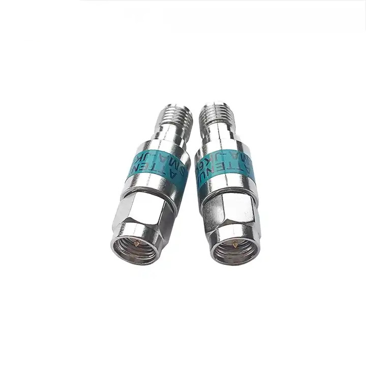 100% Repurchase Rate SMA Connector Attenuator 2W 0-6GHz SMA Male to SMA Female RF Fixed Attenuator 