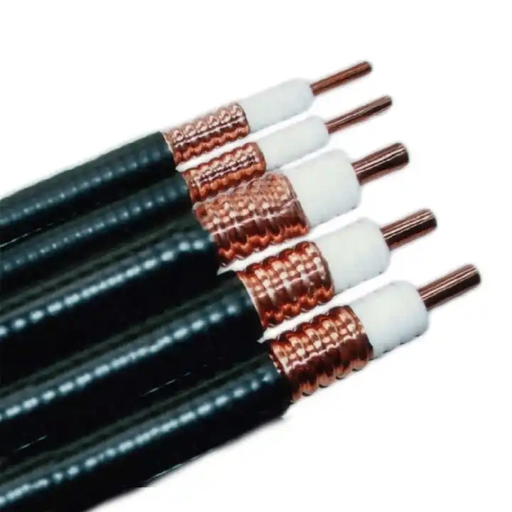 1/2'' Superflexible 7/16 Din Male To 4.3-10 Mini Din 4.3/10 Male Connector Flexible cable assembly RF jumper