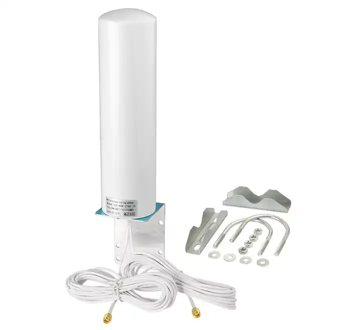 RG174 Dual Cable Fiberglass router wireless Omni-directional 12dBi 4G Lte Mimo 4g yagi Antenna