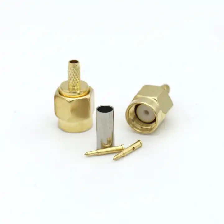 RF connector SMB Type Female Connector for 141 cable