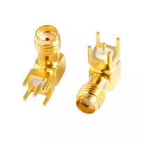 RP-SMA Male Plug To SMA Female Jack Straight RF Adapter Coaxial Connector