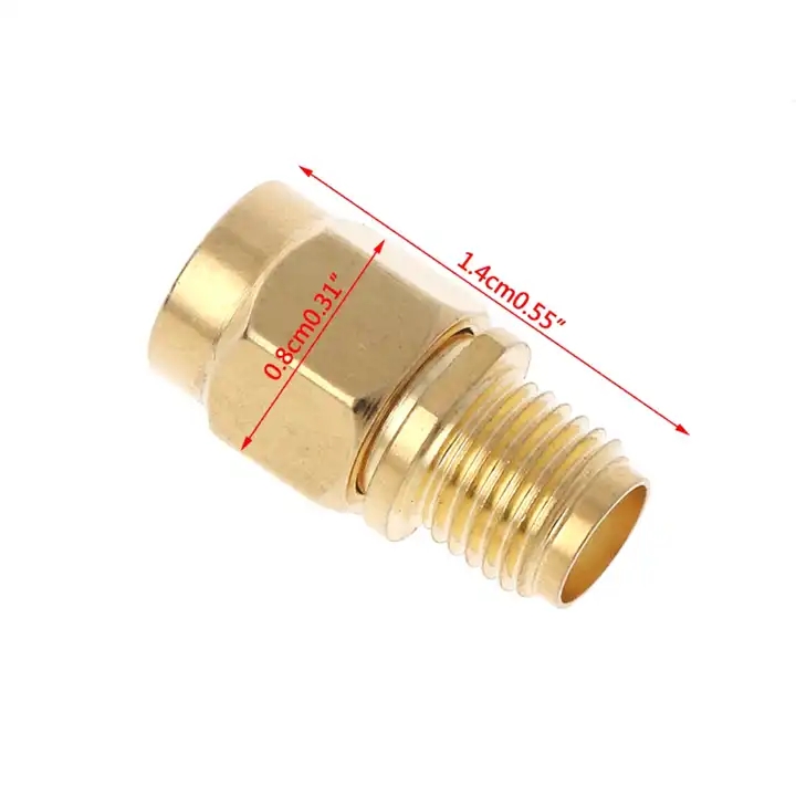 RP SMA Male Plug To SMA Female Jack Straight RF Adapter Coaxial RF Connector