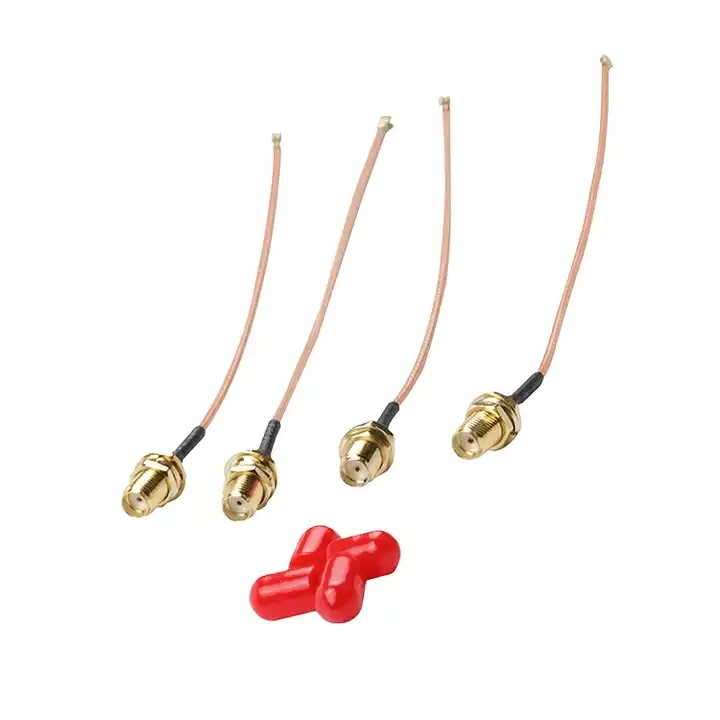 Rp-sma male to female antenna connector extension cable rf 1.13 ipex rf coaxial pigtail