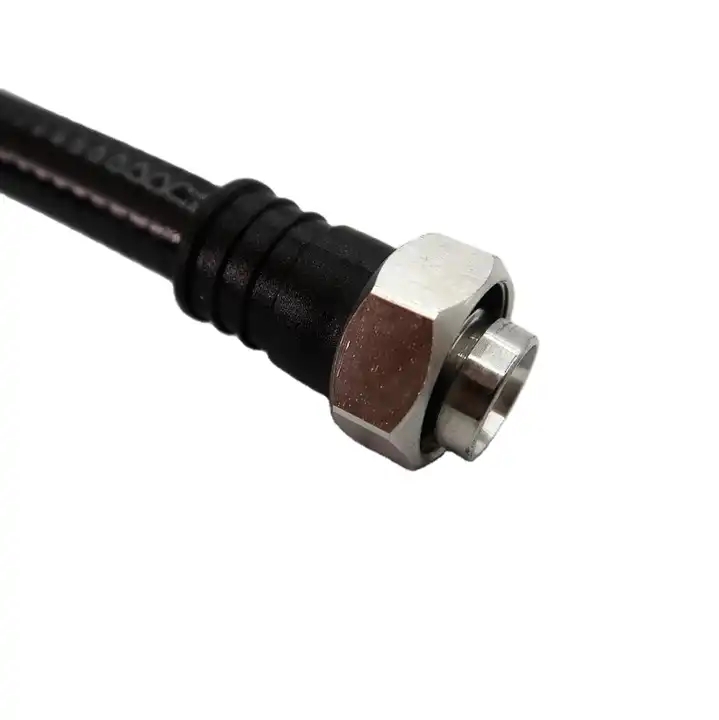  N Male Terminator Connector with 1/2" Feeder Cable Jumper Cable