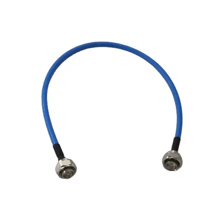 4.3/10 Male Connectors .141" Semi-flexible FEP Jacket RG402 rf coaxial jumper Cable Assembly