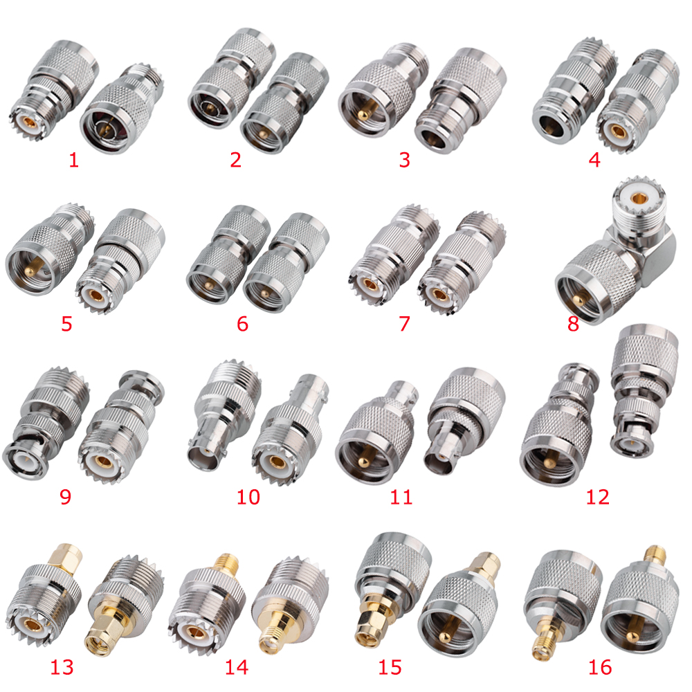 TNC male plug RG58/RG142/RG223/SYV50-3 Cable connector