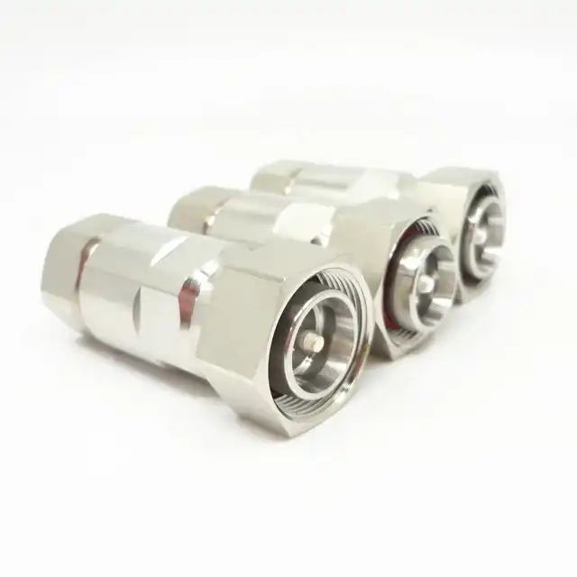 Straight DIN 4.3-10 Male 1/2 Electrical RF Coaxial Connector